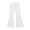 White, variant on Ingzy Girls High Waisted Leggings Flare Pants Kids Yoga Pants Athletic Activewear Youth Bell Bottoms Casual Pants