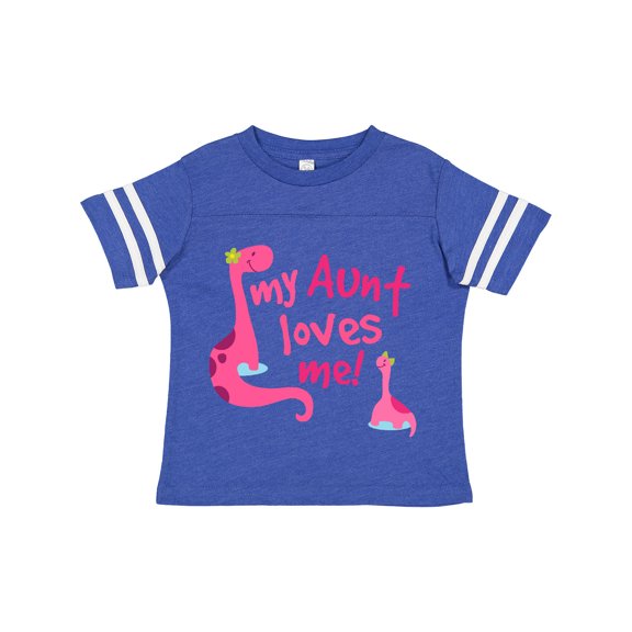 Inktastic My Aunt Loves Me Girls Toddler T-Shirt