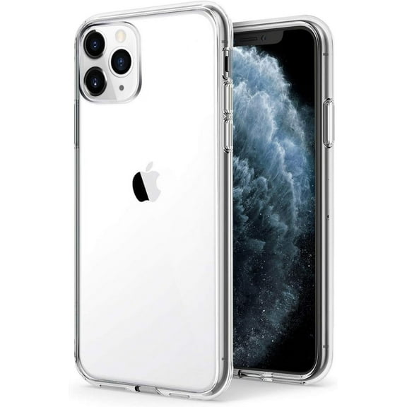 Phone Case Compatible for iPhone 11 Pro Max 6.5 Inch, Crystal Clear Ultra Slim Cases Soft TPU Bumper Protective Cover