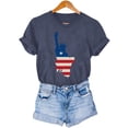 thumbnail image 7 of Fjofpr Womens Summer Tops Trendy Womens Tops Blouses Summer Tunic Tops Short Sleeve Solid Color Loose Round Neck Tees Shirts, 7 of 7