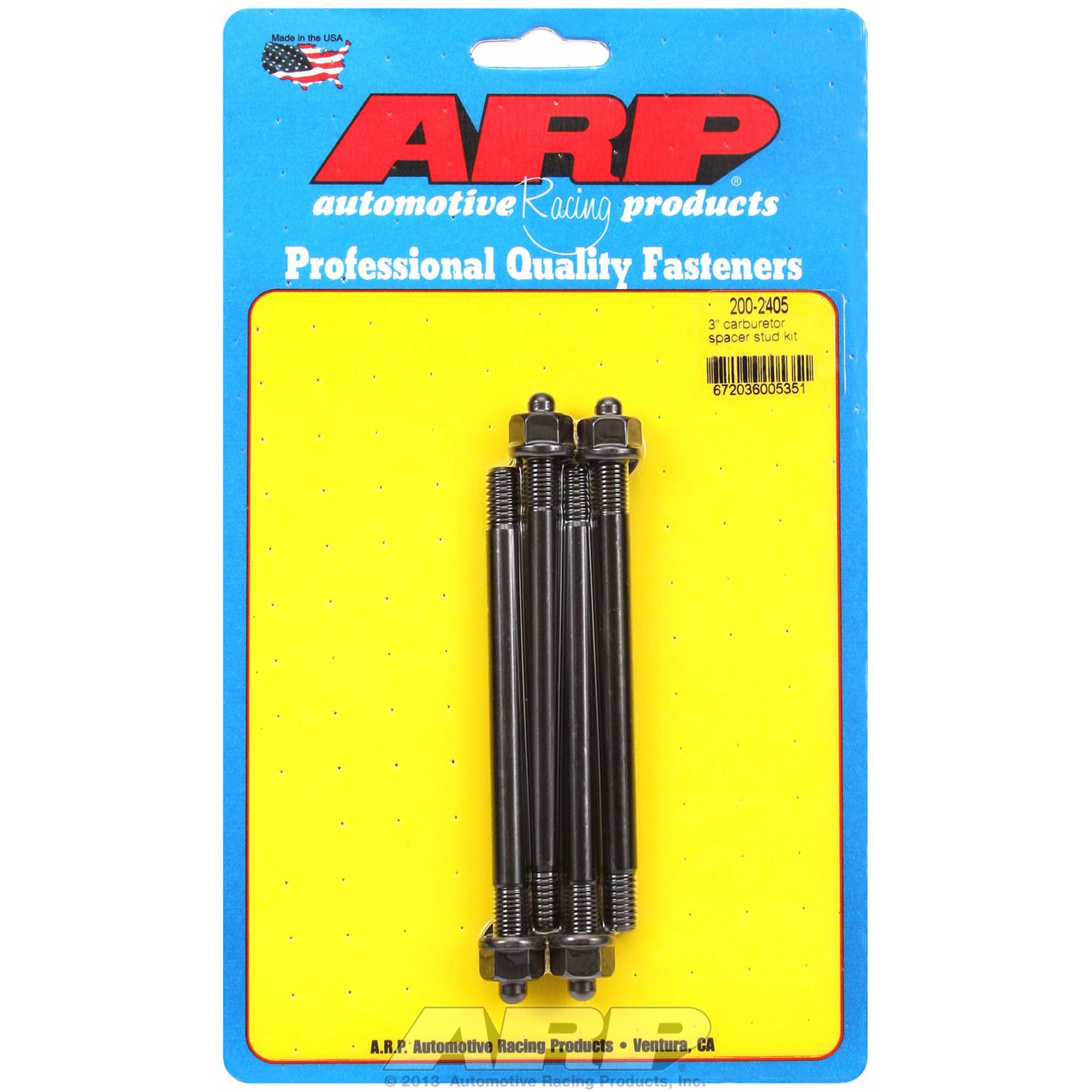 8740 Steel Fasteners ARP Carburetor Stud Kit - Chrome Moly Steel With ...