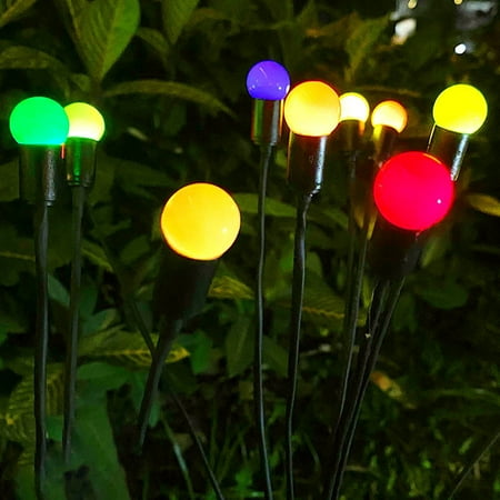 

Kotyreds 2pcs Solar Lamp Convenient Use Portable No Wires Required Yard Decor for Outdoor