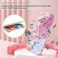 thumbnail image 6 of Fintie Flip Case for Nintendo Switch OLED Model 2021 [Screen Safe] Slim Protective Soft TPU Shell with Magnetically Detachable Front Cover & Ergonomic Grip, Glittering Marble, 6 of 19
