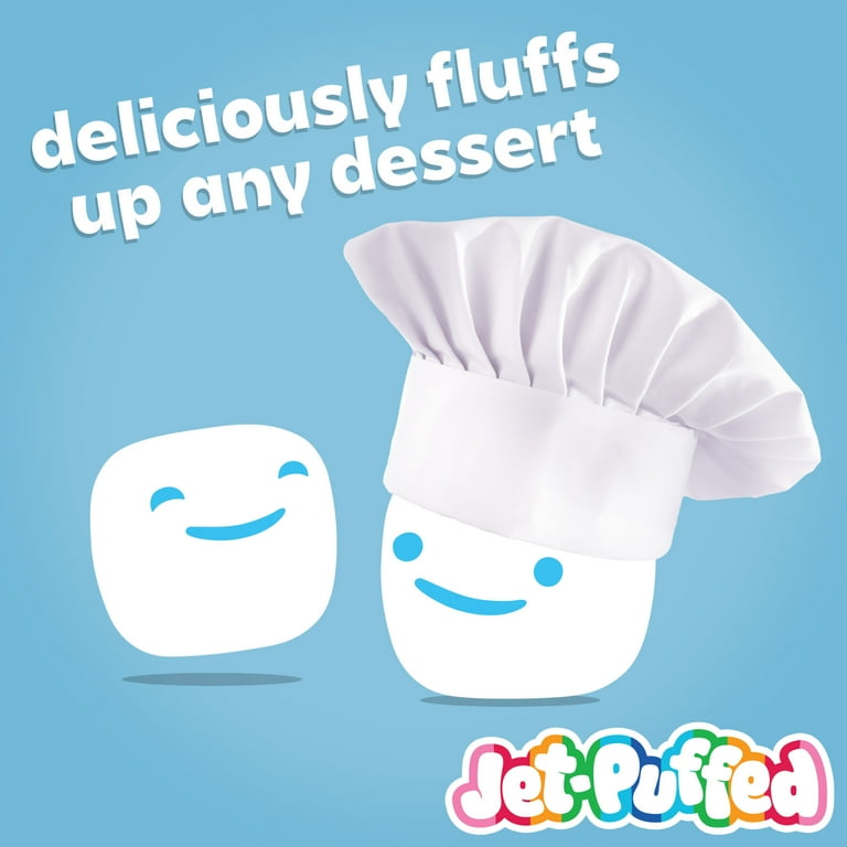 Jet-Puffed Brand Marshmallows Pack, Versatile 12 oz Bag