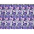 thumbnail image 2 of Zelouf Floral Jacquard Taffeta  , Sewing, DIY, Crafts Fabric by the Yard, Gray/purple, 10 Yard, 2 of 2