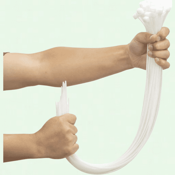 24 inch White Zip Ties Heavy Duty 100 PCS, Ultra Strong Plastic Wire Ties, Long Tie Wraps