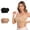 A1_Navy, variant on Women's 2Pack Strapless Bandeau Bralette Summer Strapless Padded Wireless Supportive Seamless Tube Top Bra Anti-Slip Plus Size Seamless Wireless Padded Bra Stretch Sleep Tube Top Black Xs