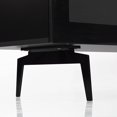 thumbnail image 4 of SONOROUS Studio ST-360 I/R Friendly Wood and Glass Modern TV Stand with Spike Metal Legs for Sizes up to 75" (Modern Design Cabinet For Your Audio/Video Components and Consoles) - BLACK, 4 of 5