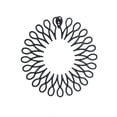 thumbnail image 2 of Pince Peigne pour Perruque en U Accessoires pour Perruques Rallonge Fil Tissage Cheveux Peignes en Fil Résistants à l'Usure Colorés à la Mode Fournitures Accessoire pour la Maison Trou Noir, 2 of 6