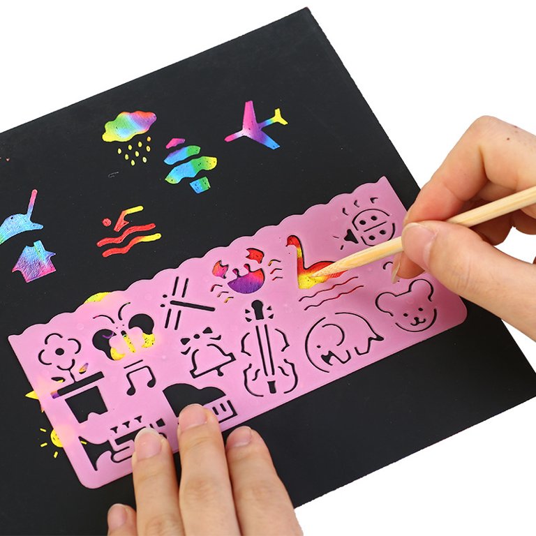 This black rainbow scratch paper : r/nostalgia