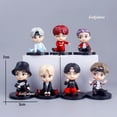 thumbnail image 3 of 7 Unids/set BTS Figura De Acción Q Versión Bt21 Mcdonalds Figurita Kpop Periférico Adornos Para Muñecas, 3 of 4