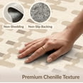 thumbnail image 6 of ODIKA 8'x10' Beige Geometric Pattern Design Washable Area Rug Modern Abstract Motif with Natural for King Size Bedroom Under Bed, Master Suite, Non-Shedding, Easy Care, 6 of 7