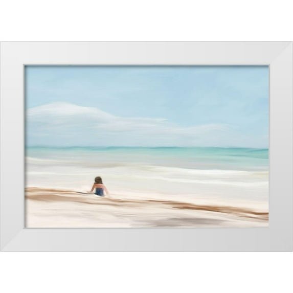 Murdock, Ramona 32x23 White Modern Wood Framed Museum Art Print Titled - Tinas World