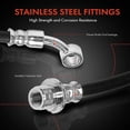 thumbnail image 4 of A-Premium Rear Driver Brake Hydraulic Hose Compatible with Select Honda Models - Element 2003 2004 2005 2006 2007 2008 2009 2010 2011 - Replace# 01468SCVA00, 4 of 8