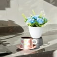 thumbnail image 3 of JJKBVCLO MiGe Roses Potted Realistic Home For Indoor Outdoor Centerpiece Arrangement, 3 of 5