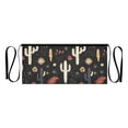thumbnail image 7 of Yayeee Waist Apron with Pockets for Cooking Waterproof Half Server Aprons, Cactus Flower Pattern, 7 of 7
