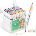 thumbnail image 1 of Set de Marcadores Ohuhu 80 Colores con Punta Doble a Base de Alcohol, 1 of 9