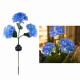 thumbnail image 1 of Solar Powered Hydrangea Flower Lights Courtyard Lights Outdoor Waterproof Garden Balcony Decoration Landscaping Outdoor Floor Mounted Hydrangea Flower Ligh, 1 of 8