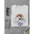thumbnail image 3 of Splash Paint Owl Head T-Shirt Men -Image by Shutterstock, Male x-Large, 3 of 4