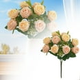 thumbnail image 1 of Ramo de flores realista para el hogar. Arreglos florales artificiales a tamaño real para el salón, bodas y, 1 of 5