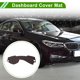 thumbnail image 2 of Cubierta del tablero Unique Bargains para BMW serie 3 2013-2019 sin cubierta HUD, interior del automóvil antideslizante/antipolvo de cuero sintético marrón 1 pieza, 2 of 7