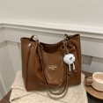 thumbnail image 4 of Bolso de mano retro de gran capacidad, nuevo bolso de hombro de moda para otoño e invierno, bolso de axila versátil para uso diario, bolso de nicho para mujer, 4 of 5