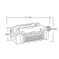 thumbnail image 5 of Yoone 1Pair Road Bike Pedals Anti-rust Large Surface Bike Supplies Aluminum Alloy Bicycle Pedals for Most Bicycles, 5 of 7
