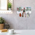 thumbnail image 3 of Hello Winter Doberman Pinscher Frosty Morning Walk Welcome Snowy Christmas Wood Key Holder Doberman Dog Lover Gifts Wall-mounted Key Rack Home Decor - 02018, 3 of 5