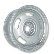 REV Wheels 107S-2800600 107 Series Rally 20x8 - 4.5 bs - 5x4.75/5x120.65/5x5/5x127 -Gray/Machine Lip