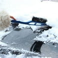 thumbnail image 6 of 22" Snow Brush with Ice Scrapers for Car , Trucks, SUVs, RVs, and More Windshield and Window | Car Snow Scraper and Brush with Ergonomic Grip Winter Accessories (Blue), 6 of 7