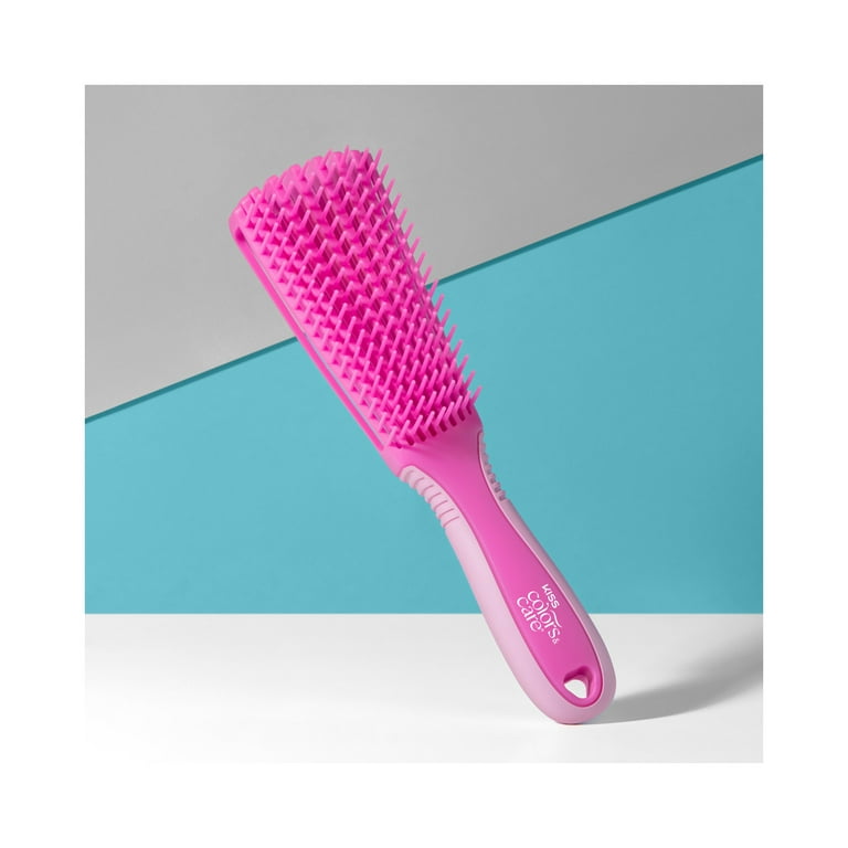 KISS COLORS CARE 9-Row Glide Define Detangling Hair Brush