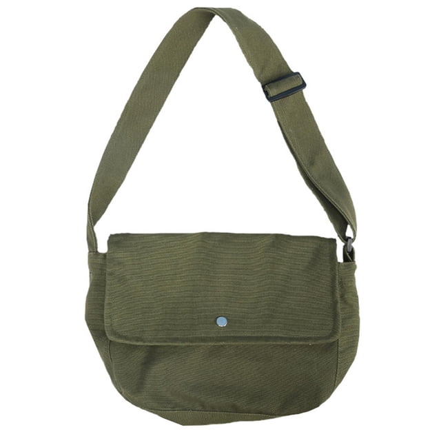 Bolso de mensajero de mujer Bolso de hombro de lona Bolso de mano Satchel Casual Tamaño grande de Hugo Bolso de las mujeres