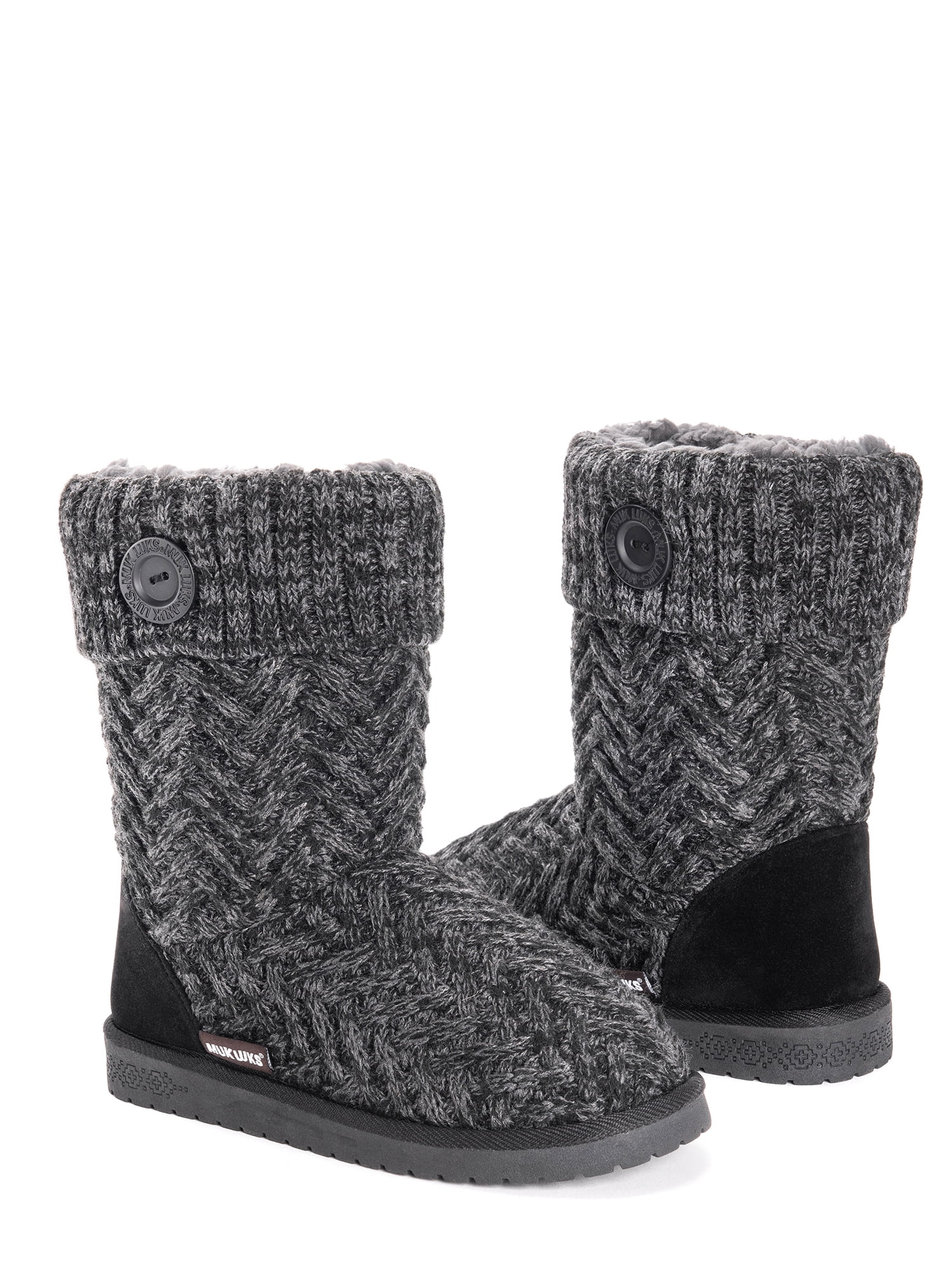 MUK LUKS Women's Janet Boots - Walmart.com