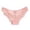 Pink, variant on Lingerie for Women Lace Mesh Panties for Women Breathable Crotch Bottoms in M-XL Transparent Design Pink XL