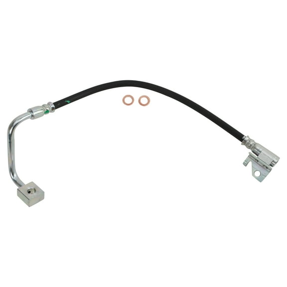 TRQ Front Left Brake Hose Fits 2006-2010 Jeep Commander 2005-2010 Grand Cherokee BLA62283