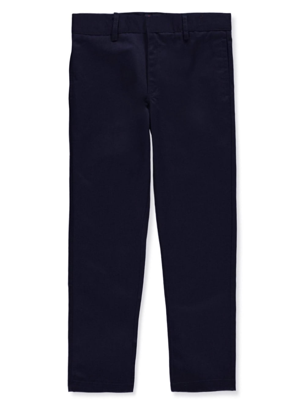 Smith's American Boys' Flat Front Twill Uniform /School Pants navy