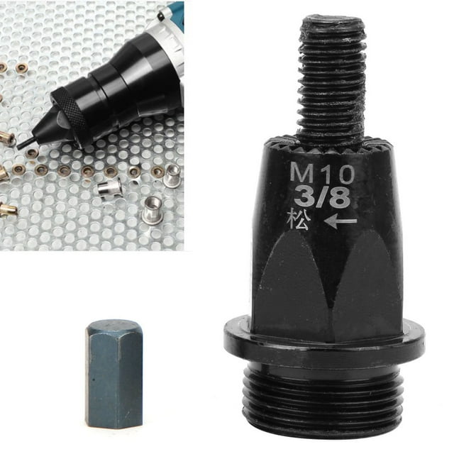 Pièces Riveteuses, Air Rivet Écrou Rivet Écrou Pistolet Tête Pneumatique Riveteuse Tête Élégant et Moderne