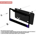 thumbnail image 3 of 2Packs License Plate Frames with Black & Purple Gradient Pattern Design Includes Screws & Caps Full Accessories Included Size 6.3x12.2inch(16x31cm), 3 of 8