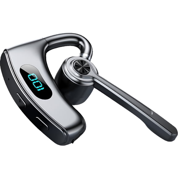 GJX Bone Conduction Headphones, Open Ear Running Earbuds, Dual Mic Sports Audio