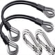 thumbnail image 1 of 4 Extensiones de Cable para Gimnasio, Accesorios de 10 Pulgadas con Mosquetón para Gimnasio en Casa., 1 of 5