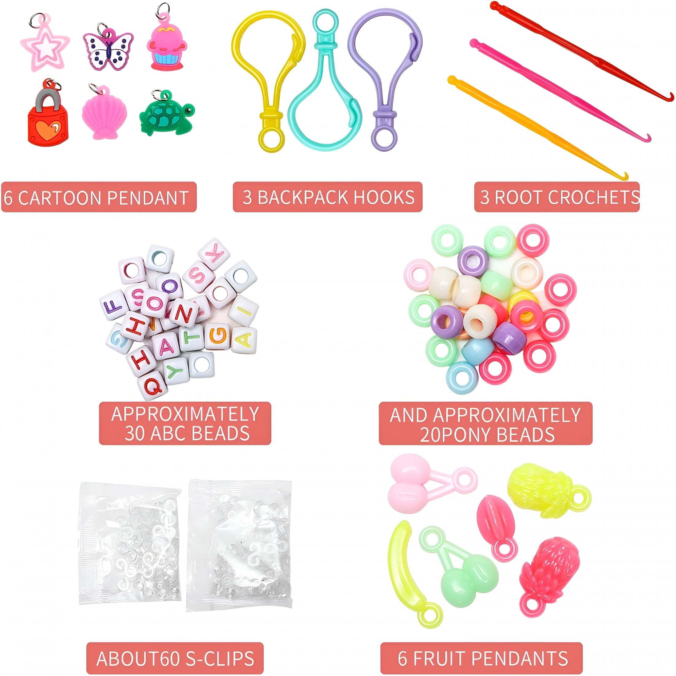 TUWAFE 2026 New 24 Colors Rubber Band Bracelet Kit,Bracelet Making Kit for Art and Craft,Rubberband Bracelets Kit for Kids Ages 6+