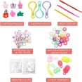 thumbnail image 2 of TUWAFE 2026 New 24 Colors Rubber Band Bracelet Kit,Bracelet Making Kit for Art and Craft,Rubberband Bracelets Kit for Kids Ages 6+, 2 of 7