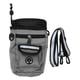 thumbnail image 1 of Bolsa de golosinas para perros con soporte para bolsa para excrementos, bolsa de aperitivos para entrenamiento de mascotas con manos libres de gran capacidad y cinturón ajustable, color gris, 1 of 5