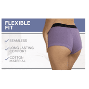 Nabtos Women Boyshort Boxers Briefs for ladies Cotton Underwear Seamless Panties 5 pack Small