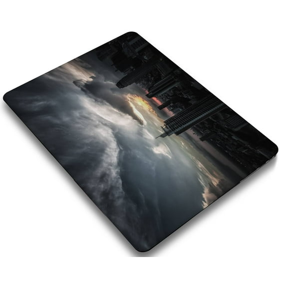 KSK KAISHEK Hard Case Cover for MacBook Pro 13 inchs with Retina Display No Touch No USB-C / CD-ROM + Black Keyboard Cover Model: A1425 & A1502 Landscape 142