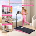 thumbnail image 3 of Walking Pad Treadmill with Handle Bar & Incline,3.0HP Compact Portable Treadmills for Home, Electric Walking Pads with Handles,0.6-7.6mph,350lbs, 3 of 10