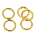 thumbnail image 4 of 5pcs 28mm Zinc - Round Carabiner Buckle - pcs Gold, 4 of 6