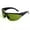 Black/Green, variant on JORESTECH Safety Glasses, LS-282 (Black/Clear)