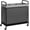 Gray, variant on Laundry Hamper 2 Section, 100L Rolling Laundry Sorter with Removable Liner Bag, Laundry Basket with Wheels, Steel Frame with Metal Handle, Clothes Hamper Cart for Laundry Room & Bedroom