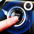 thumbnail image 2 of Botón de arranque y parada para BMW E90, E60, E70. Cubierta de repuesto para interruptor de freno rojo, compatible con BMW Serie 3, 5, X5 y X6 (E90 negro)., 2 of 5